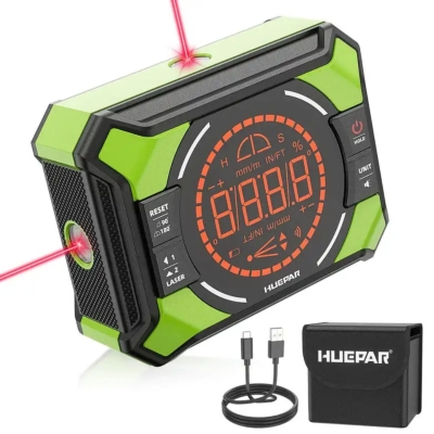 Дигитален ъгломер Huepar AG2L
