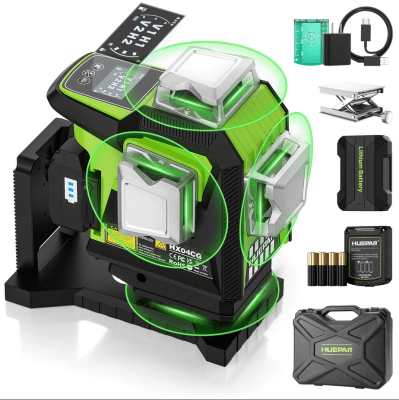 Лазерен Нивелир Huepar HX04CG