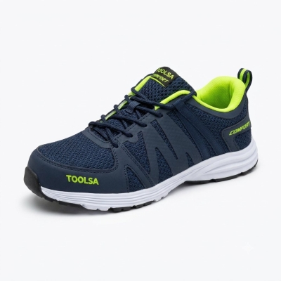 Мъжки, защитни, работни обувки с метално бомбе  Toolsa Comfort - 707
