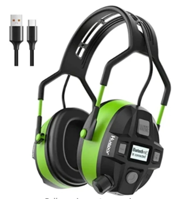Защитни антифони/ слишалки  с Bluetooth Huepar E03 /SNR 29 dB / FM радио