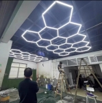 Професионално LED Осветление/14 хексагона - 4270мм - 2350мм