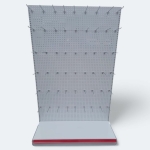 Крайстенен стелаж с 54 бр куки за перфогръб - Модул 190/120