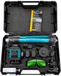 Лазерен нивелир Toolsa - 4D +  тринога до 100см  + ПОДАРЪК ЗЕЛЕНА МИШЕНА