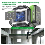 Лазерен нивелир Huepar DP04CG - BT