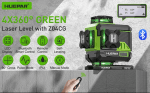 Лазерен нивелир Huepar Z04CG