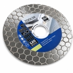 Диамантен диск за рязане и шлайфане 45°/ герунг TOOLSA Professional HexaCut/пчелна пита  125мм