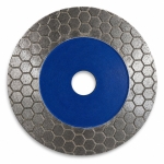 Диамантен диск за рязане и шлайфане 45°/ герунг TOOLSA Professional HexaCut/пчелна пита  125мм