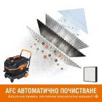 Прахосмукачка MAXXT MVC3800 с автоматично почистване на филтъра, 1400