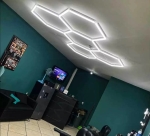 Led осветление пчелна пита -170x240 см
