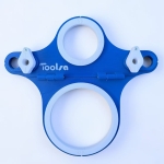 Сгъваем шаблон Toolsa за отвори на структура -Ø60 / Ø110