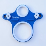 Сгъваем шаблон Toolsa за отвори на структура -Ø60 / Ø110