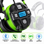 Защитни антифони/ слишалки  с Bluetooth Huepar E03 /SNR 29 dB / FM радио