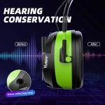 Защитни антифони/ слишалки  с Bluetooth Huepar E03 /SNR 29 dB / FM радио