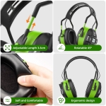 Защитни антифони/ слишалки  с Bluetooth Huepar E03 /SNR 29 dB / FM радио