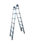 Телескопична алуминиева стълба TOOLSA - А220