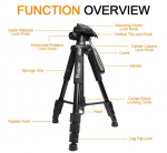  Mногофункционален статив Huepar TPD14 Tripod 