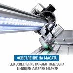 Автоматична машина за водно рязане на плочки и гранитогрес WANDELI  YIWEDA QL-ZD-1200-BL, 1200 мм, 4500 W, безчетков мотор